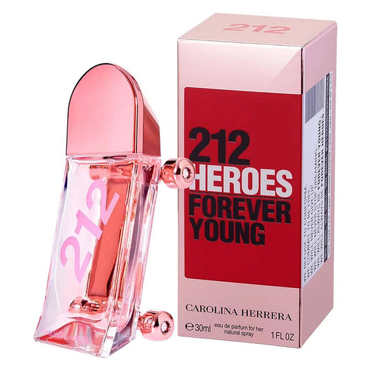 212 Heroes Mujer 90ml Carolina Herrera - La Fuerza de la Juventud en Cada Nota