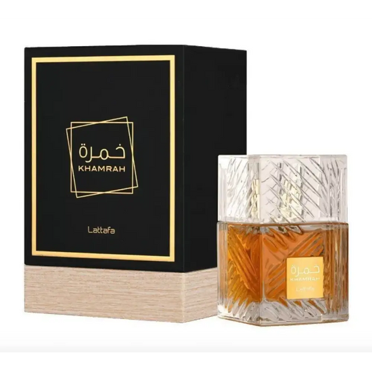 Khamrah 100ml Lattafa – La Calidez Exótica del Oriente